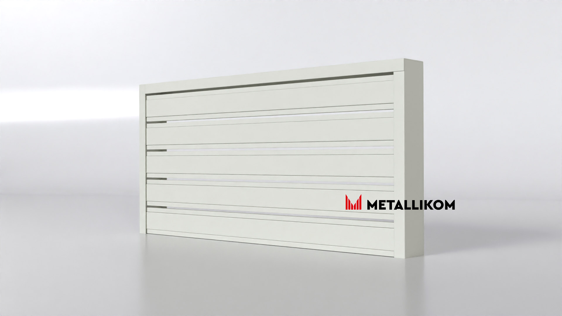 Планкен для забора 120 mm RAL 9002 – покрытие полиэстер, толщина 0,45 мм