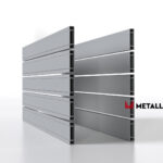 Планкен для забора 120 mm RAL 7004 – покрытие матвоое, толщина 0,45 мм в Геленджике | фото 2
