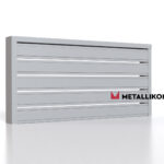 Планкен для забора 120 mm RAL 7004 – покрытие матвоое, толщина 0,45 мм в Геленджике | фото 4