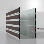 Планкен для забора Printec под дерево 120 mm RAL 7035 – покрытие полиэстер, толщина 0,45 мм в Геленджике | фото 4