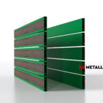 Планкен для забора Printec под дерево 120 mm RAL 6010 – покрытие порошковое, толщина 0,45 мм в Геленджике | фото 4