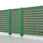 Планкен для забора Printec под дерево 120 mm RAL 6010 – покрытие порошковое, толщина 0,45 мм в Геленджике | фото 5